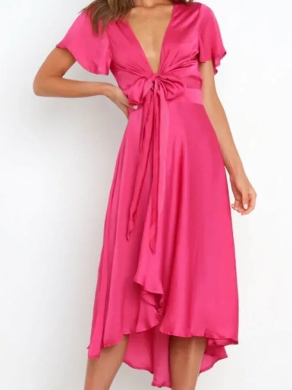 NEW PETAL & PUP MONTROSE DRESS - MAGENTA - Picture 2 of 7